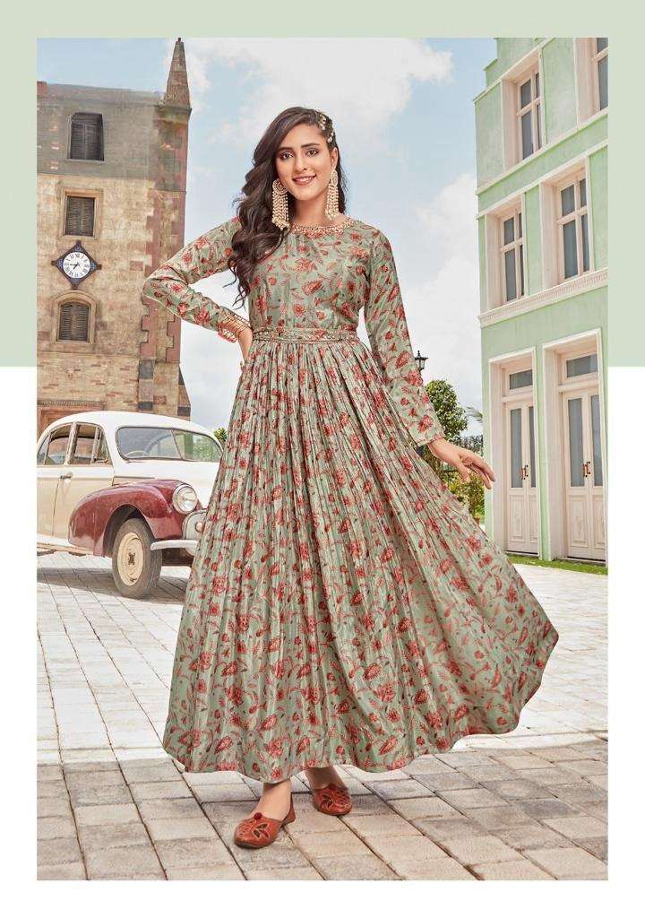 Women Stylish Ethnic Long Gown – mahezon