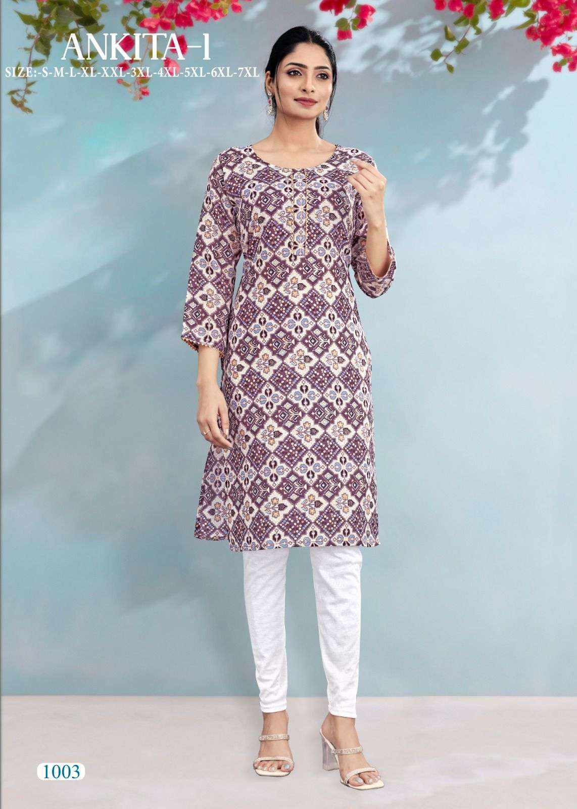 Cotton Flex Embroidery Jacket Style Kurta (Rs 450 per Pc | Rs 2250 per Set)  | jaipurkurtimanufacturer.com