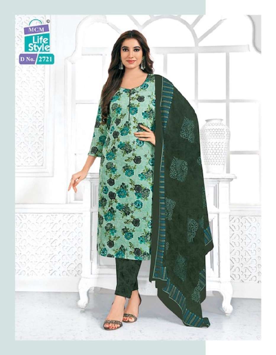 MCM Priyalaxmi Vol-27 –  Cotton Dress Material 