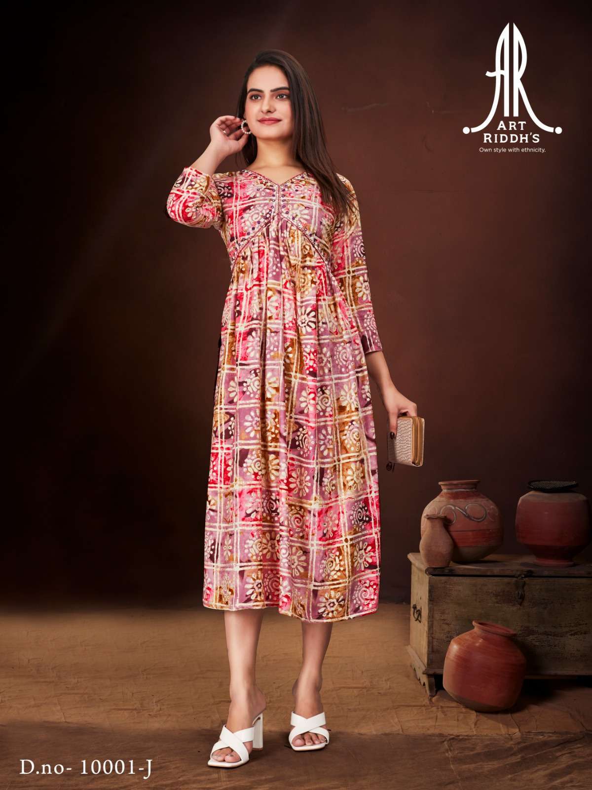 Banwery Glamour 12 New Fancy Party Wear Embroidery Long Kurti Collection -  The Ethnic World