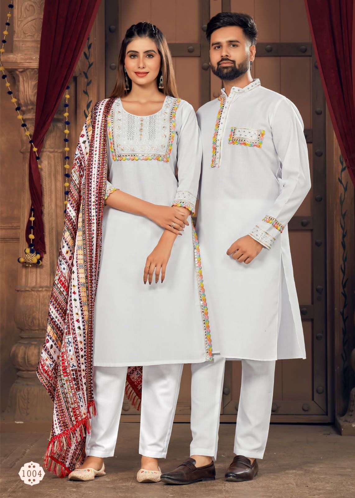 Banwery Navratri Special Navratri Festival Wear Designer Couple Suit  Collection - The Ethnic World