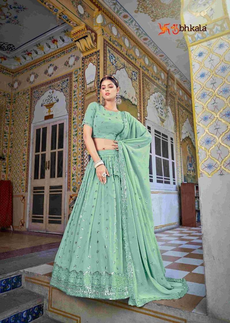 Girlish lehenga sales choli designs