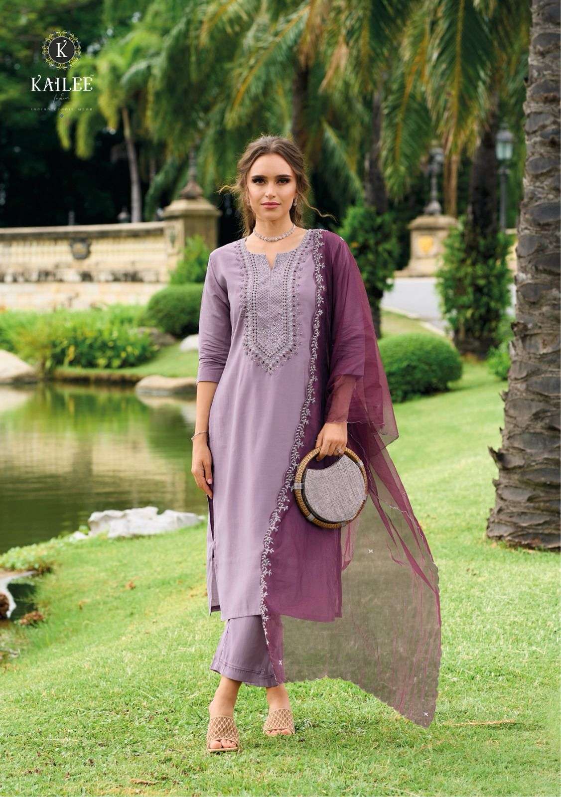 Pink Anarkali Kurti Pant Dupatta Set - Shop online women fashion,  indo-western, ethnic wear, sari, suits, kurtis, watches, gifts.