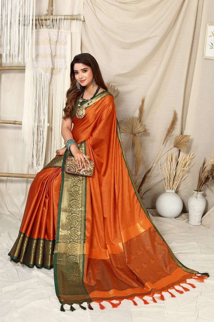 Rubina 2 Designer Banarasi Silk Saree Wholesale INDIA
