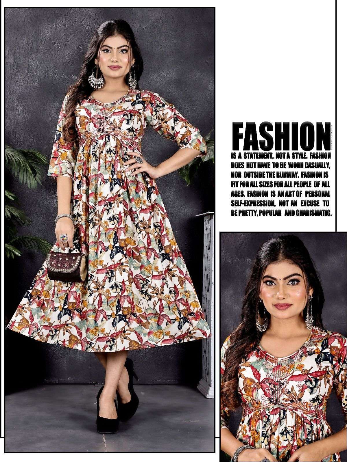 Alia Series-3. A Printed Alia Cut Kurti Wholesale manufacture in india