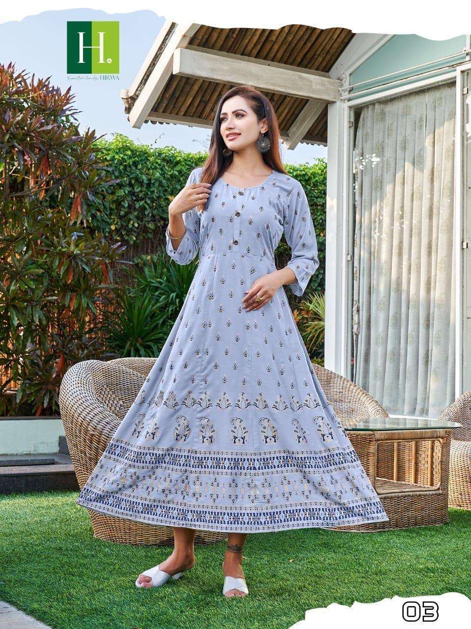 Anarkali kurtis wholesale store