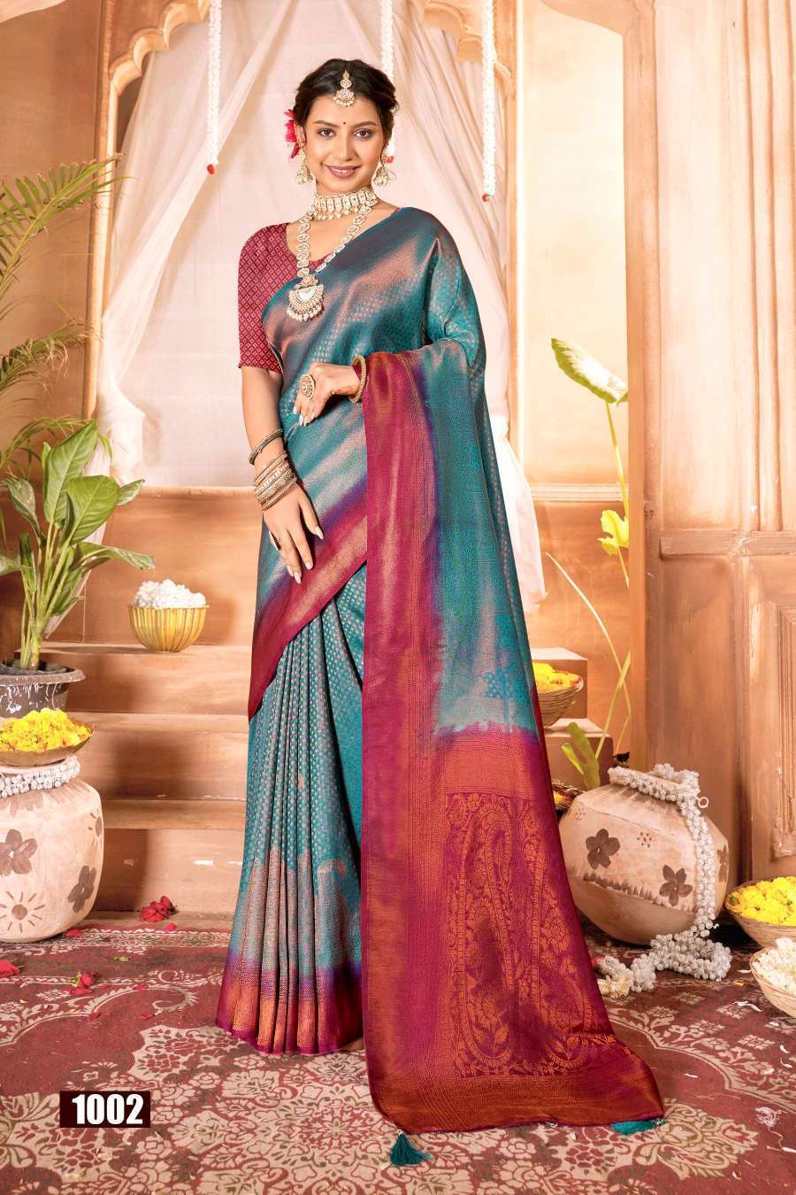 saroj karigari vol 3 designer soft silk saree wholesale market in surat 2023 11 26 14 14 47