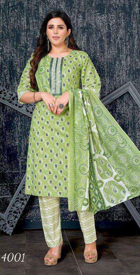 Kirtan Ikkat Beauty Fancy Cotton Kurtis Manufacturer In Surat