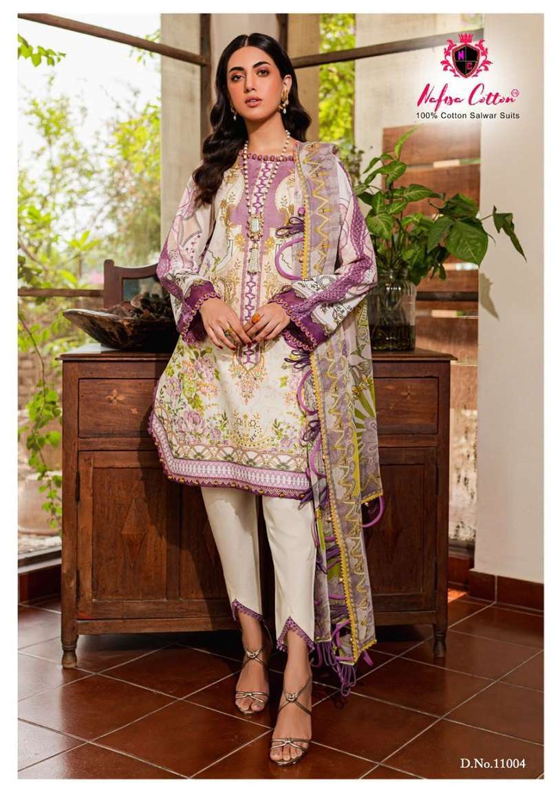 Nafisa Monsoon Vol-11 – Dress Material Printed Dress Material Karachi