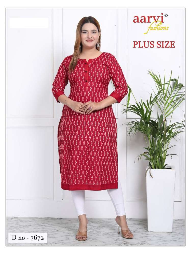 Aarvi Fashion Plus Size Vol-3  Latest kurti designs in India