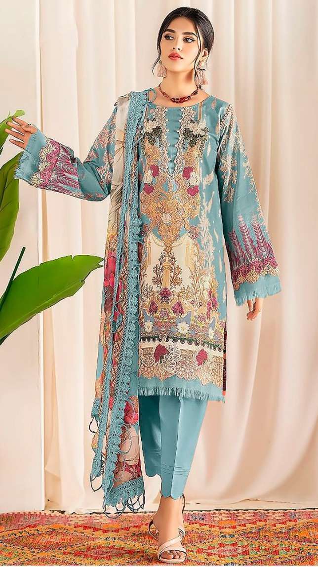 Aasha Ayezal Vol 1 Chiffon Dupatta Pakistani party wear wholesale