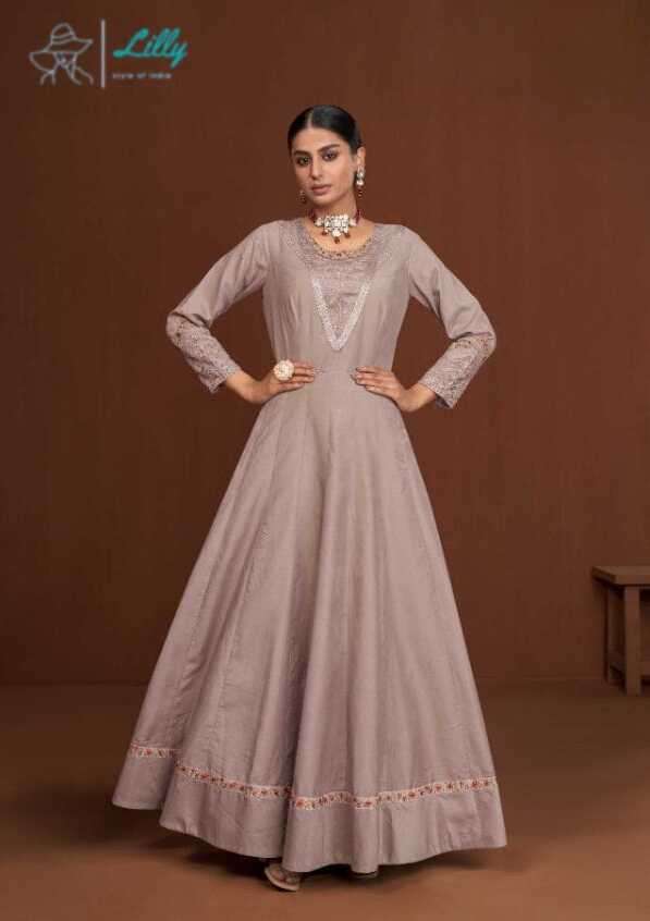 DIYA TRENDZS LAKME Vol -1 DESIGNER KURTI GOWNS WHOLESALER IN AHMEDABAD