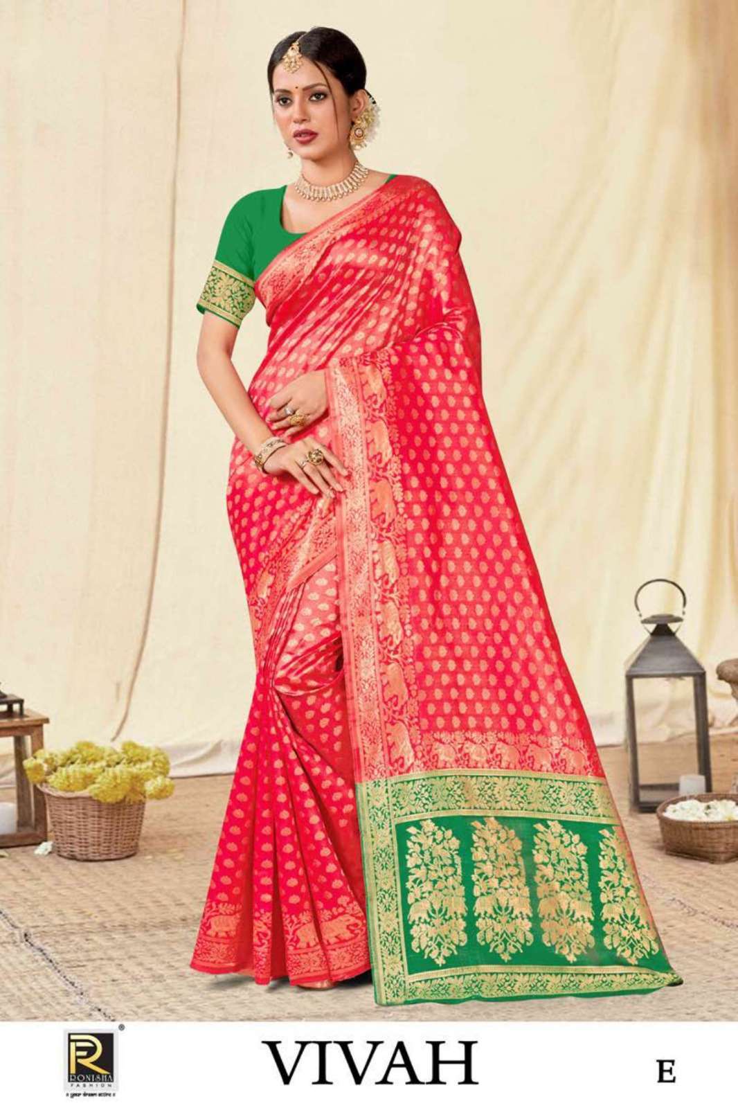 Ronisha Vivah Banarasi Silk Saree collection