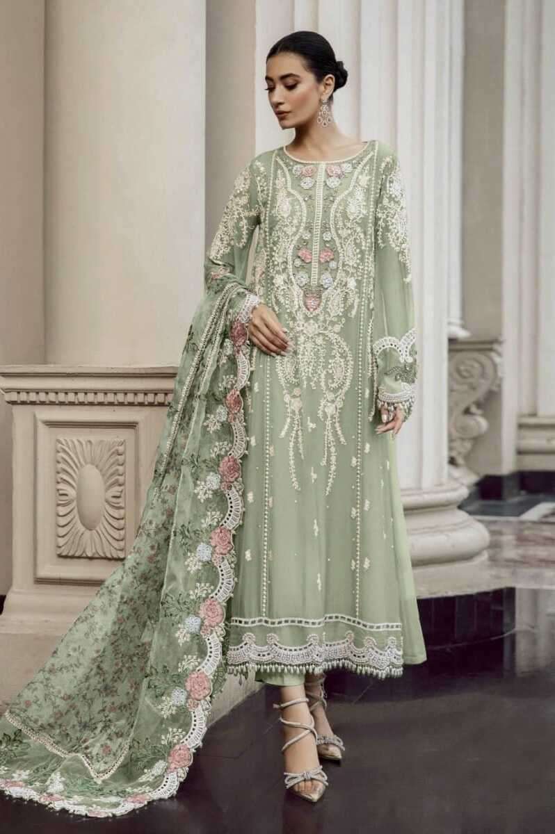 Anamsa 240 A To D Hits Colors Pakistani bridal salwar kameez