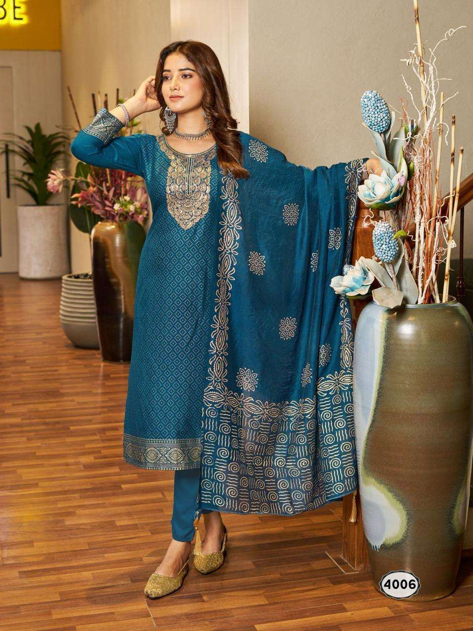 Blue Hills Royal Touch Vol-04 Kurti Catalogues in Surat