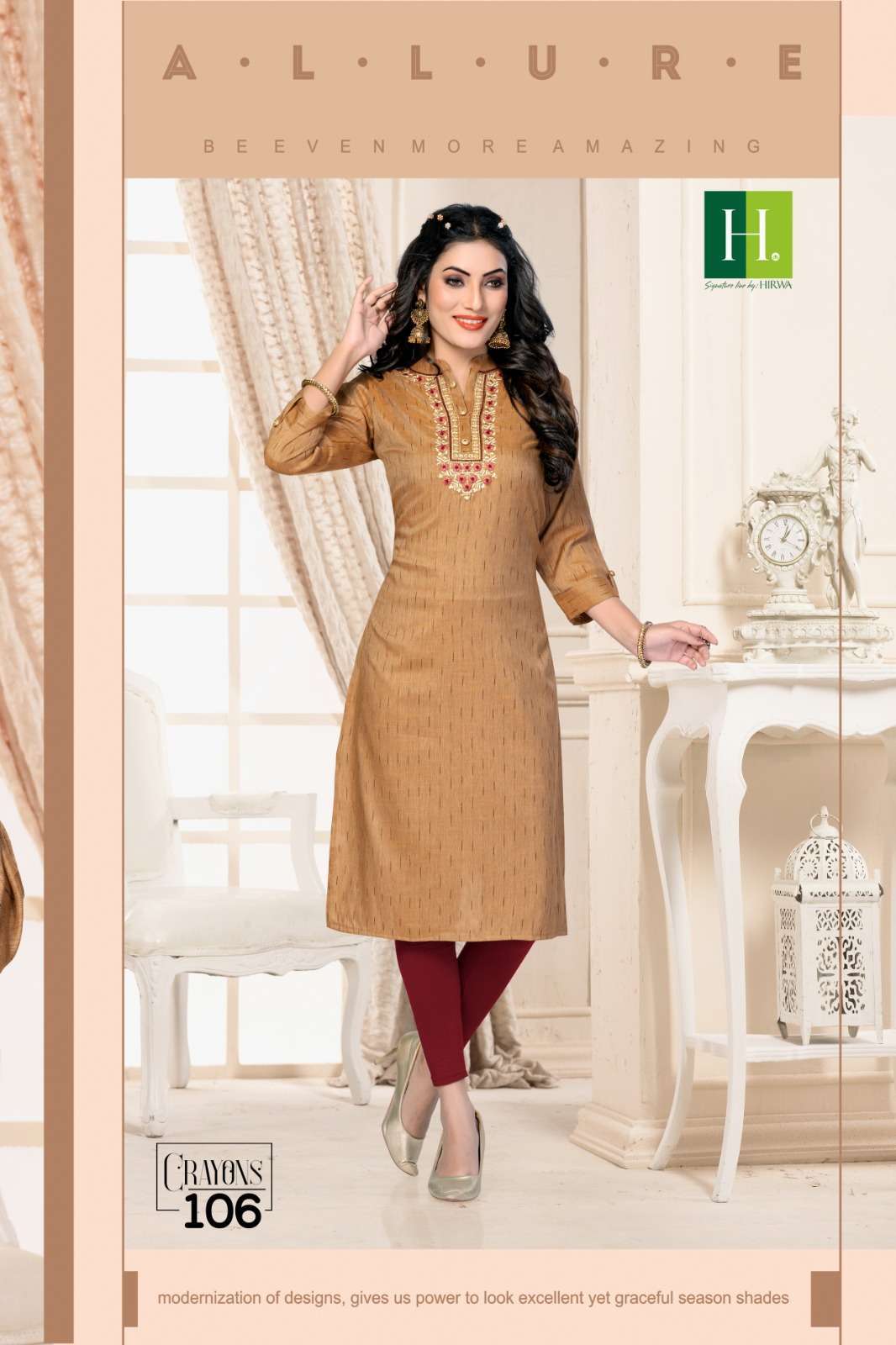 HIRWA CRAYONS Kurti manufacturer list