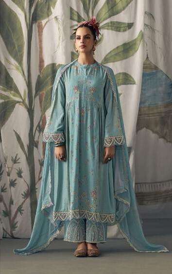 Kimora Heer Mashaallah Printed Muslin Dress Material wholesalers in Surat