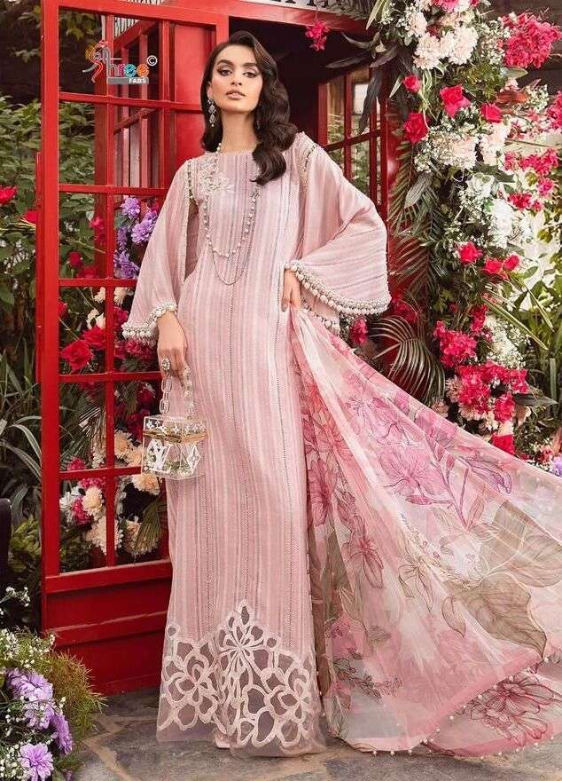 white christmas dresses Embroidered Paper Cotton Brown Stitched Suit