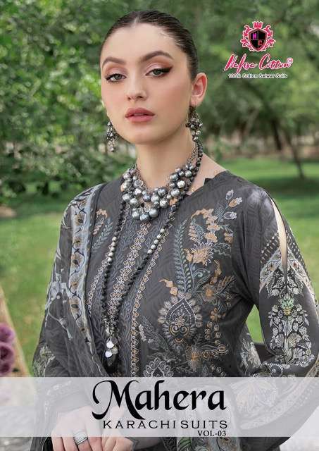 Nafisa Mehra Karachi Vol-3 Cotton Dress Material manufacturers