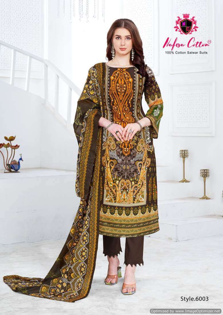 Nafisa Safina Vol-6  Chanderi dress material in Jaipur