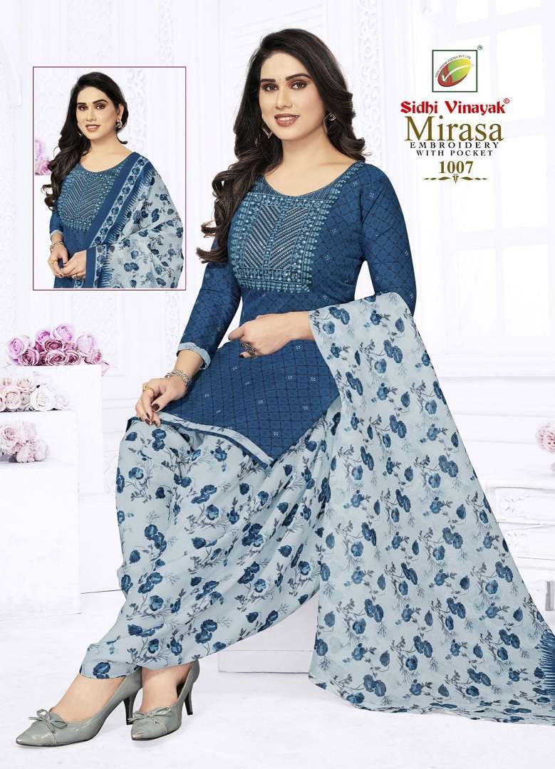 Sidhi Vinayak Mirasa Vol-1 Rayon dress materials suppliers