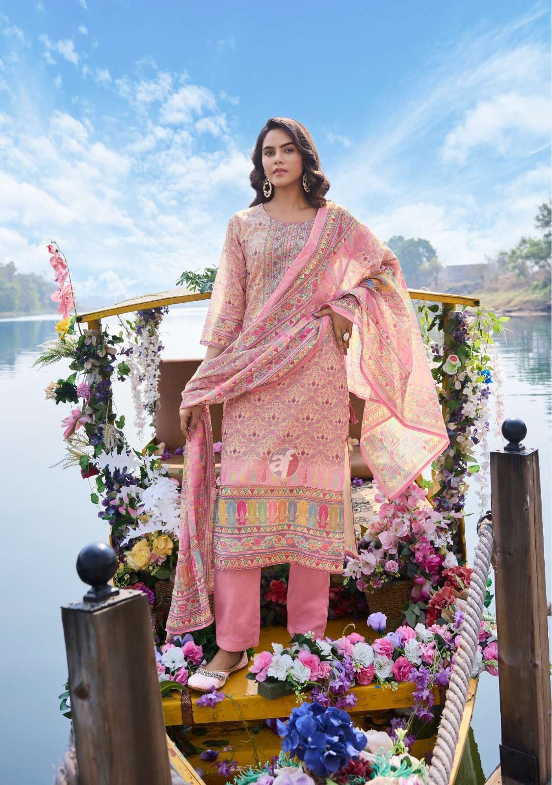 Anju Fabrics Preety Petals Vol - 2 Gandhi Nagar kurti market online