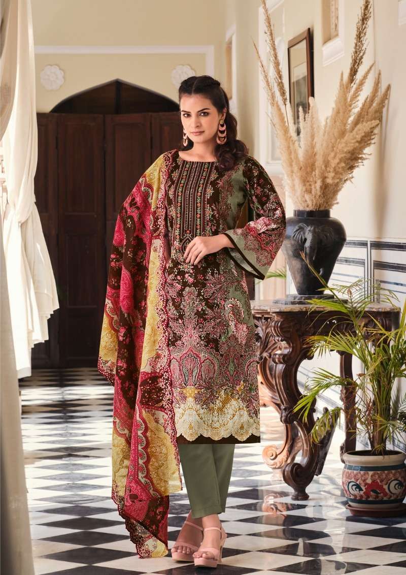 Belliza Guzarish Vol 7 Cotton Digital Printed Latest dress materials in Surat