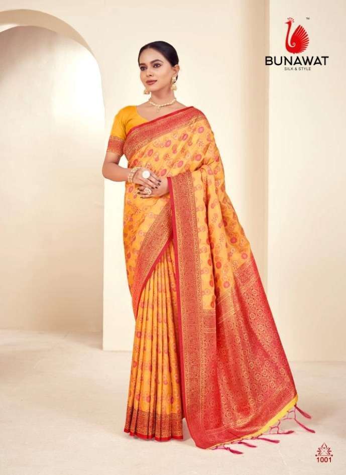 BUNAWAT Majestik Silk Buy sarees online india