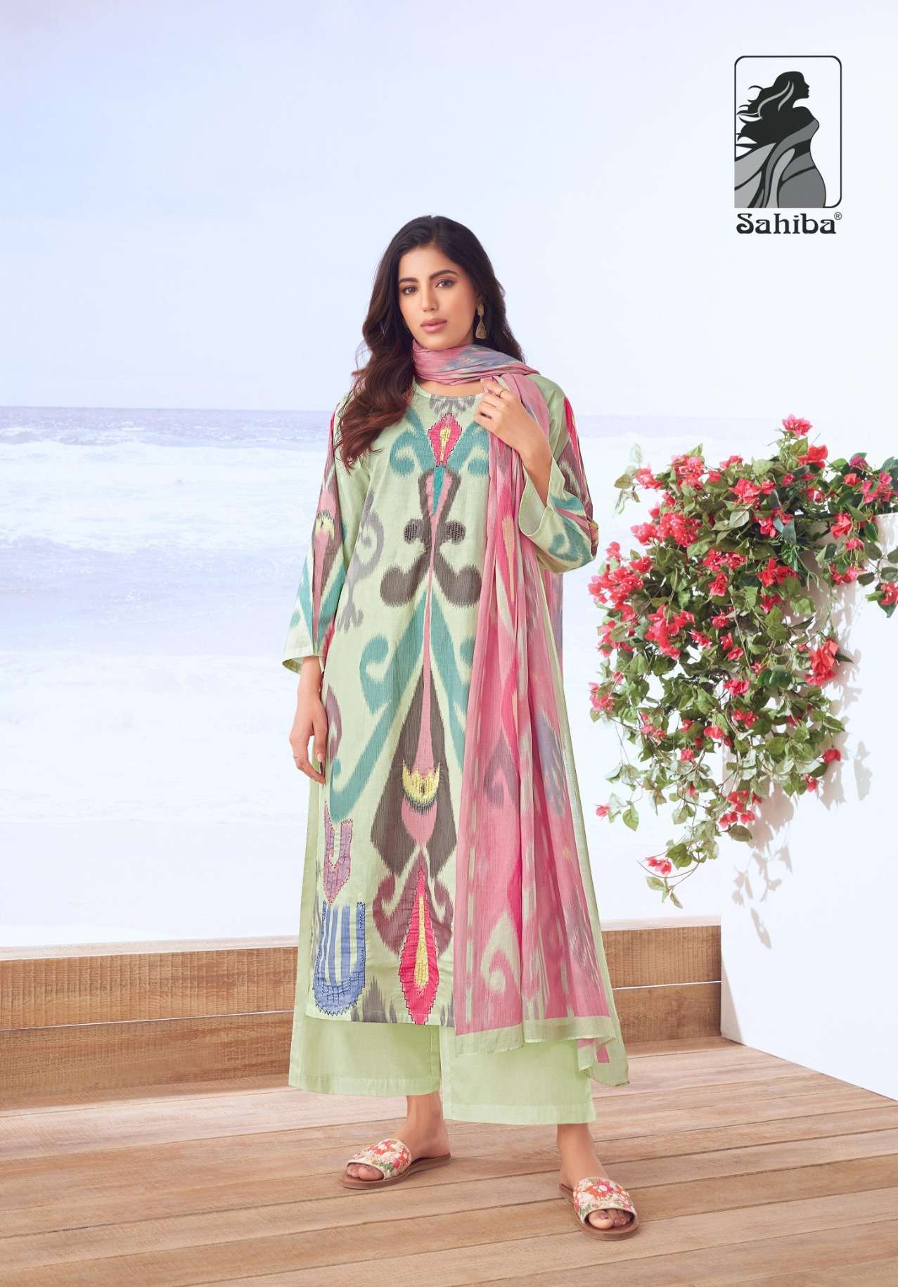 Sahiba RIDA Cotton salwar kameez designs catalogue