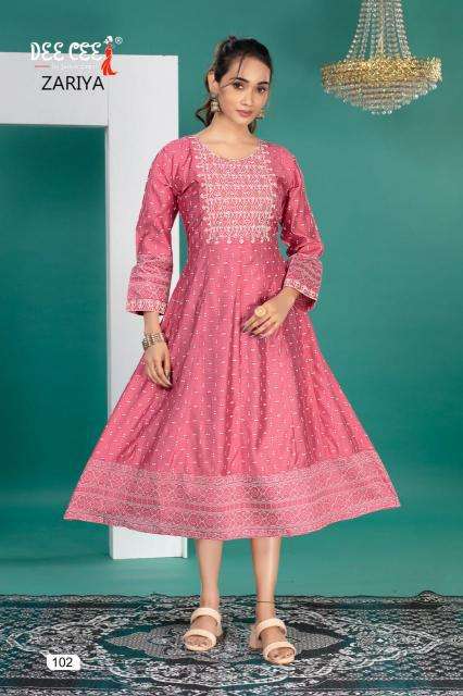 Deecee Zariya designer kurtis wholesale