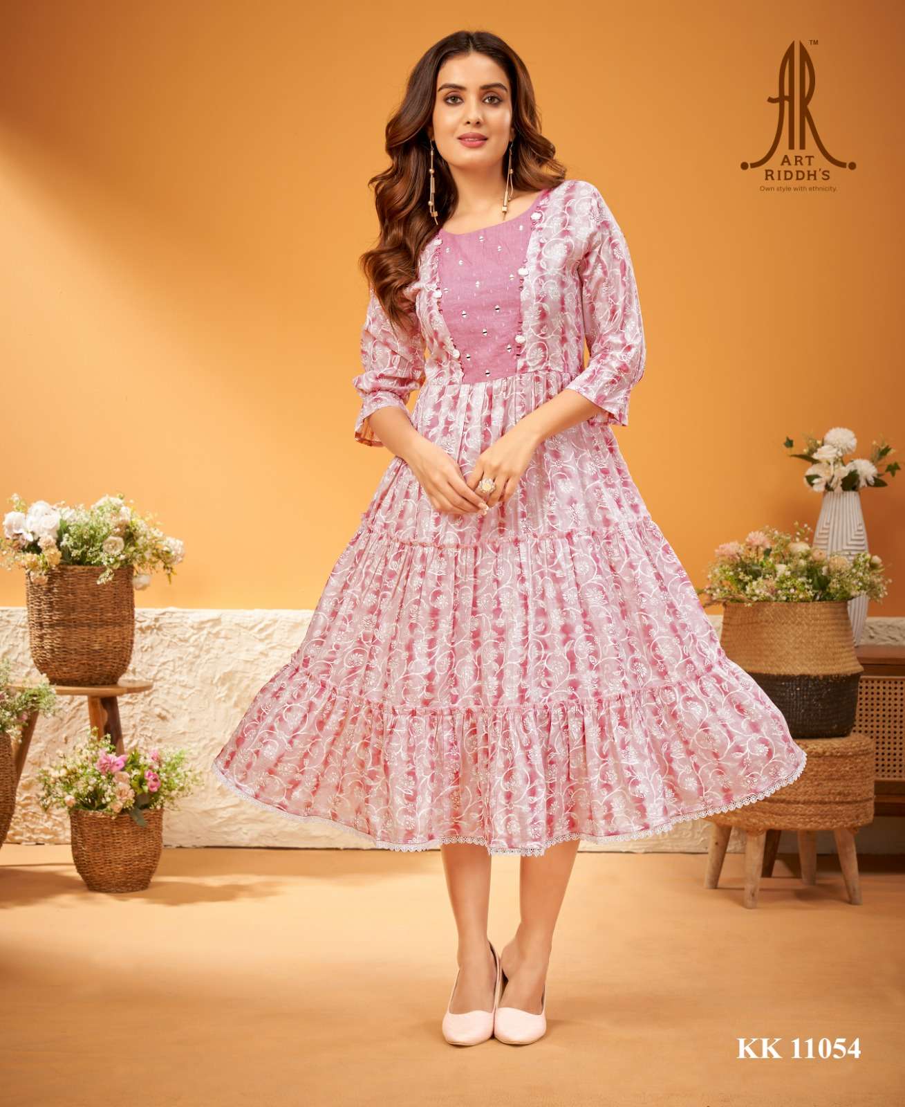 Stylis women designer mal cotton malti colour tops and tunic