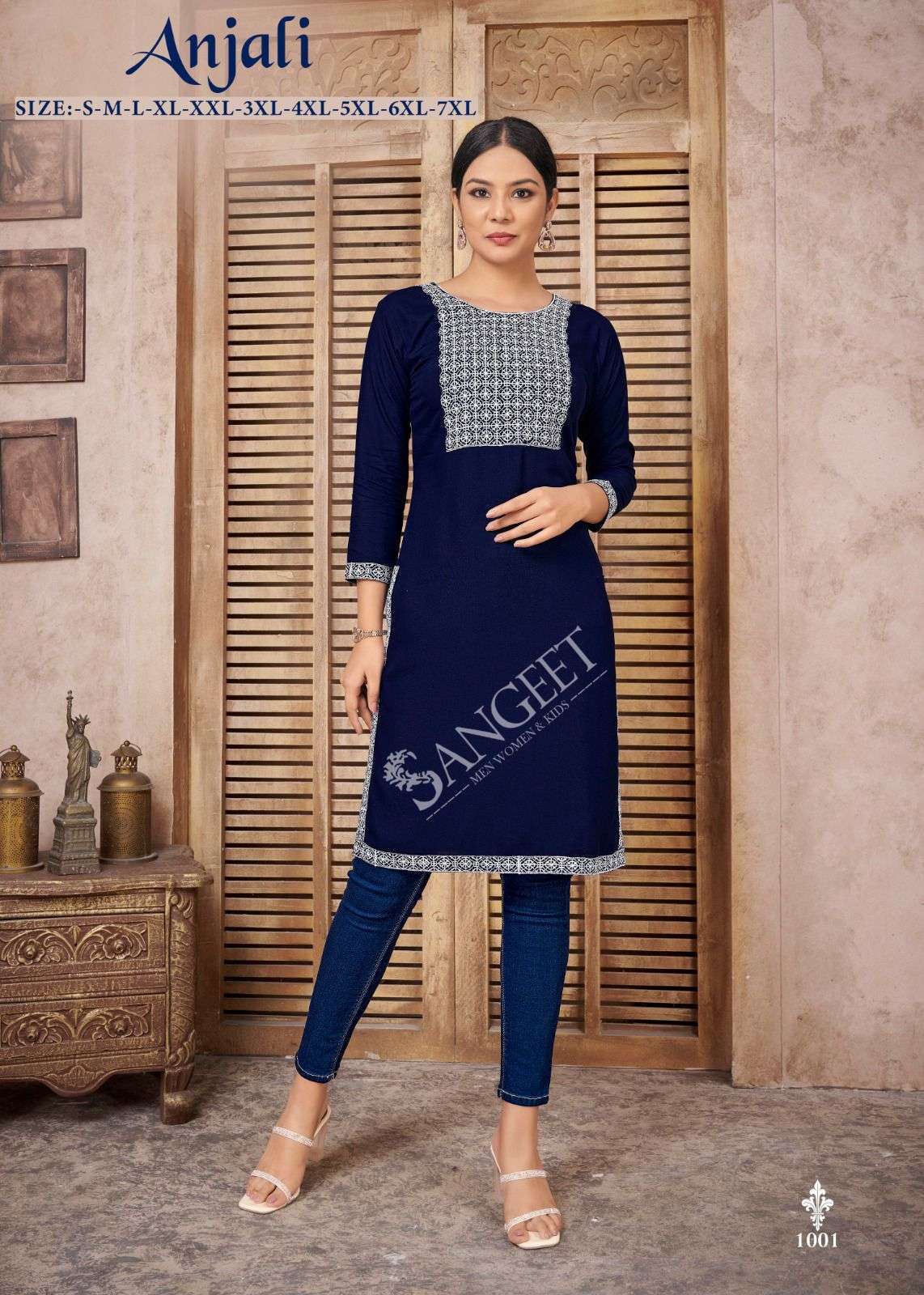 ANJALI RAYON Kurti