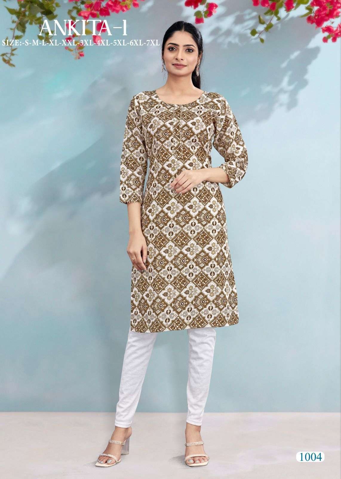 ANKITA-1 RAYON COTTON Kurti 