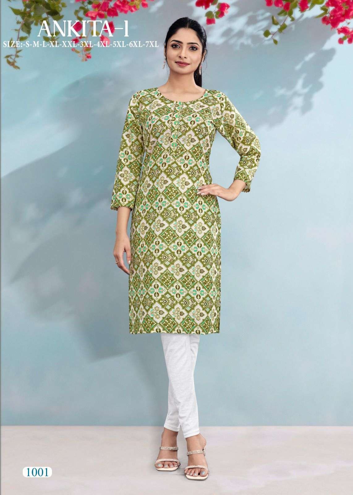 ANKITA-1 RAYON COTTON Kurti 