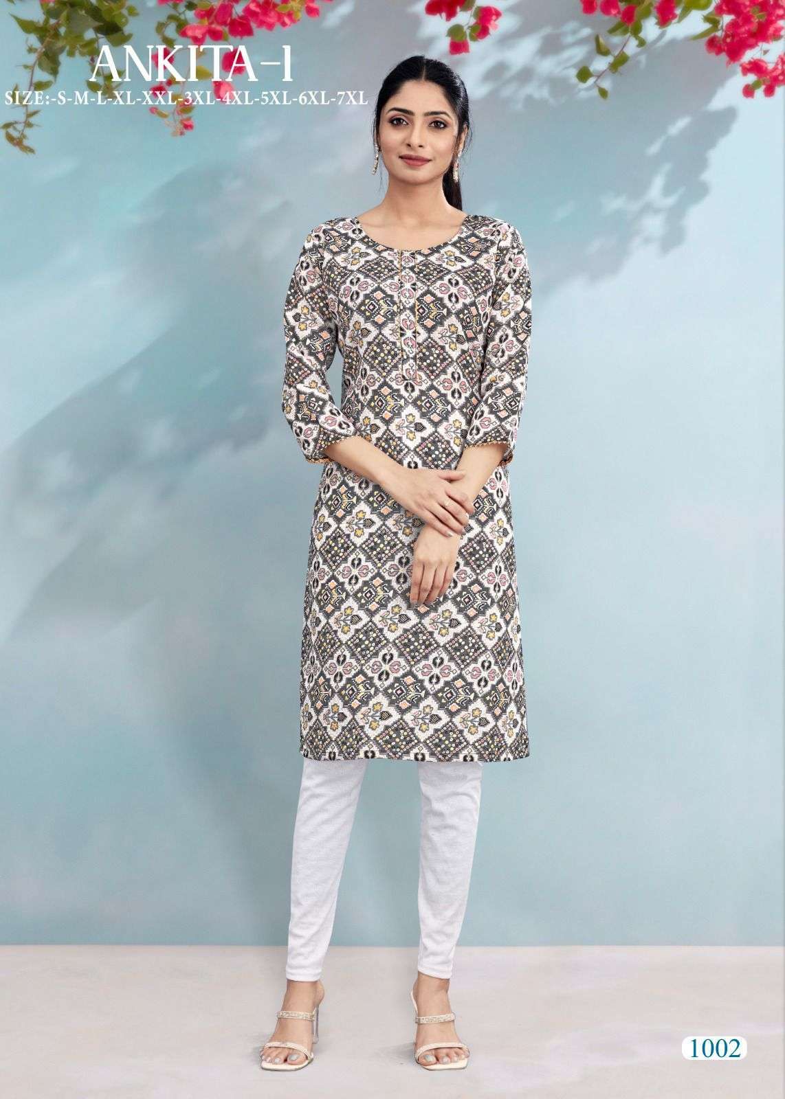 ANKITA-1 RAYON COTTON Kurti 