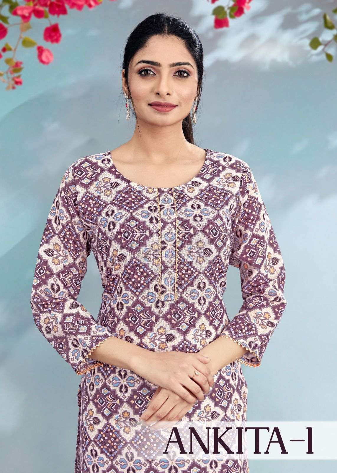 ANKITA-1 RAYON COTTON Kurti 