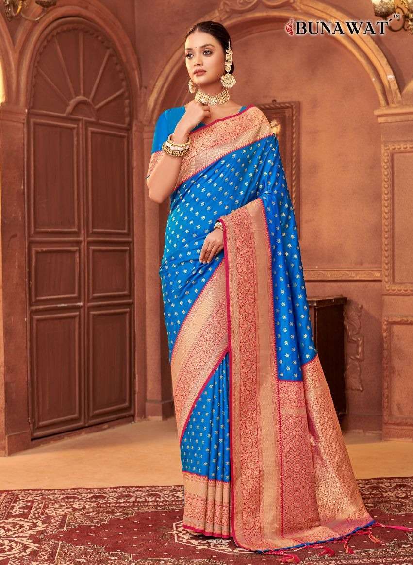BUNAWAT ASOPALAV Banarasi Silk Saree