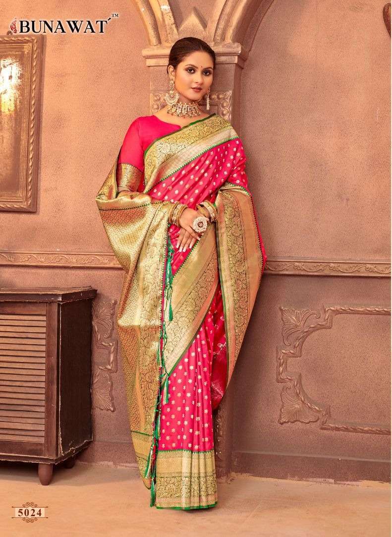 BUNAWAT ASOPALAV Banarasi Silk Saree