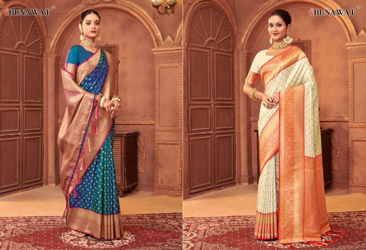 BUNAWAT ASOPALAV Banarasi Silk Saree