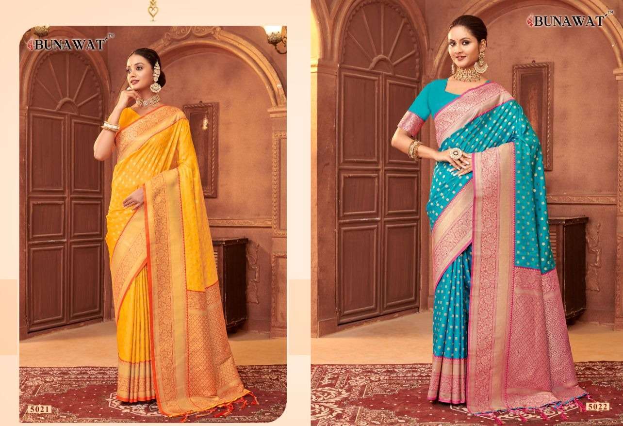 BUNAWAT ASOPALAV Banarasi Silk Saree