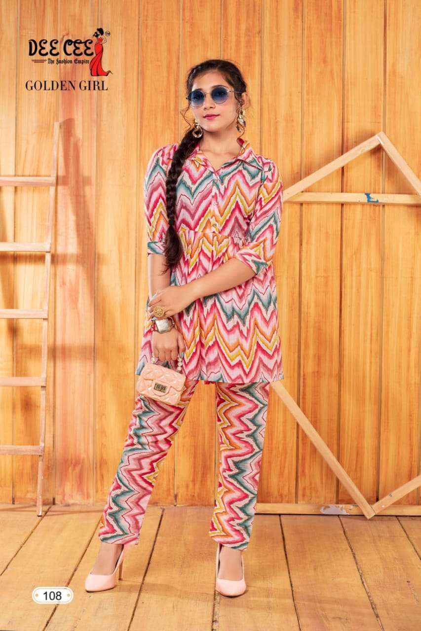 DEECEE GOLDEN GIRL modal silk Kurti