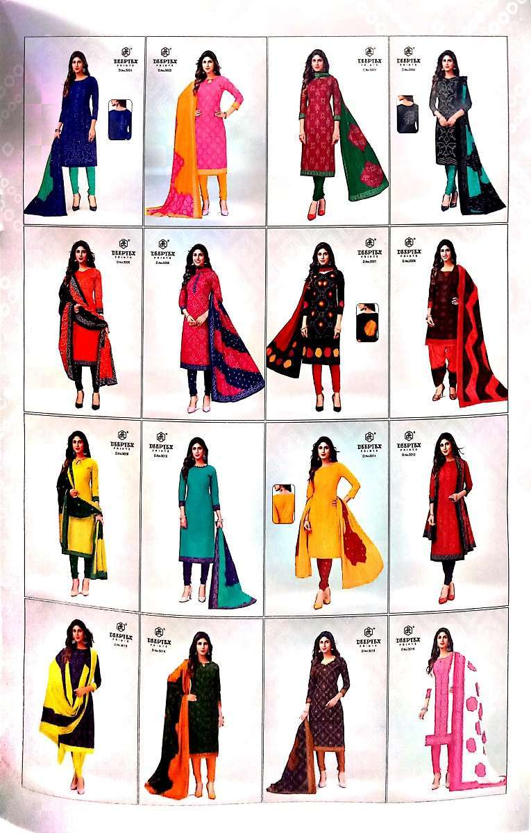 Deeptex Classic Chunari Vol-30 - Dress Material -