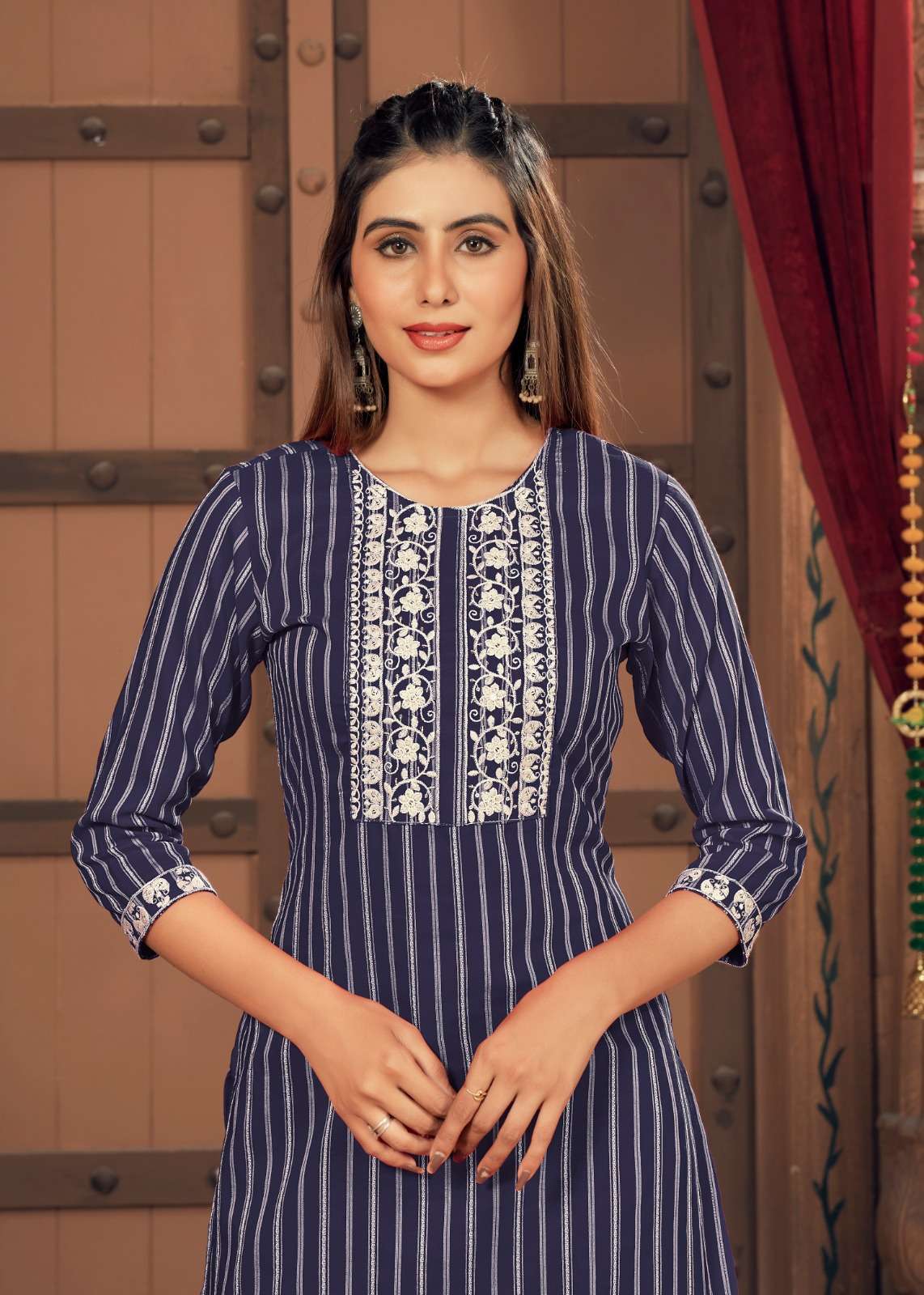 GEETA V-3  silk Kurti