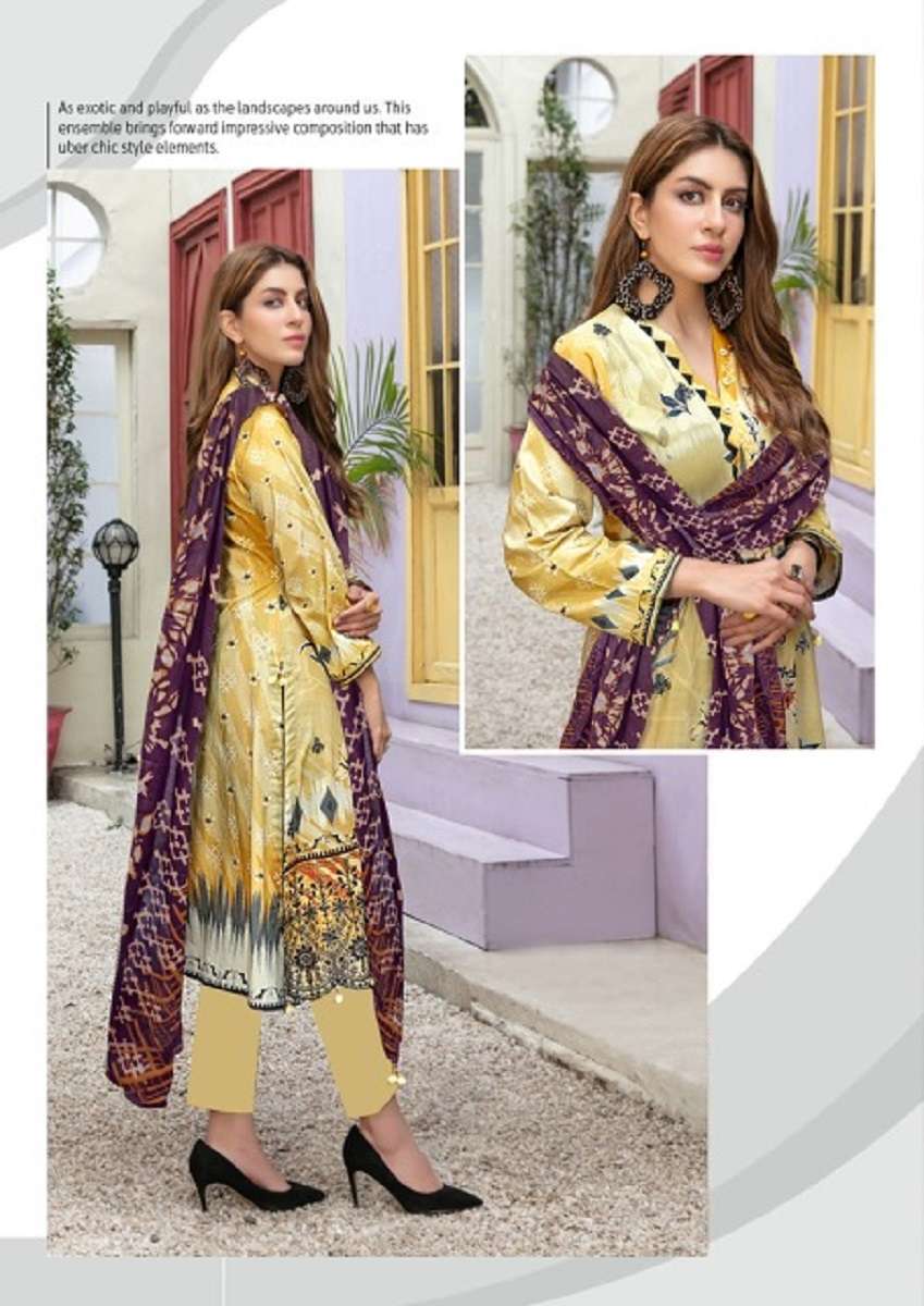 Gull Ahmed Oriana Vol-1 – Original Embroidery Lawn Collection