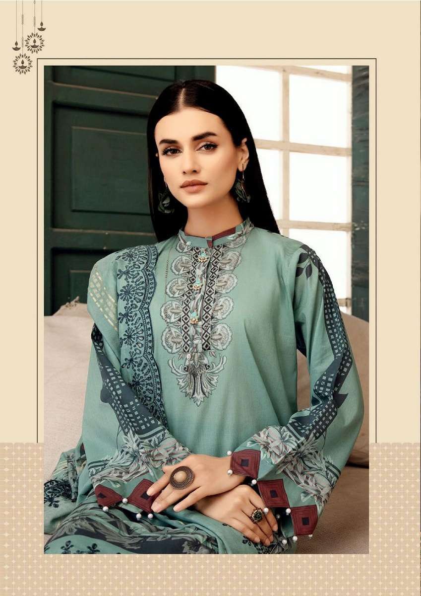 Gull Ahmed Zarqash – Embroidery Lawn Collection