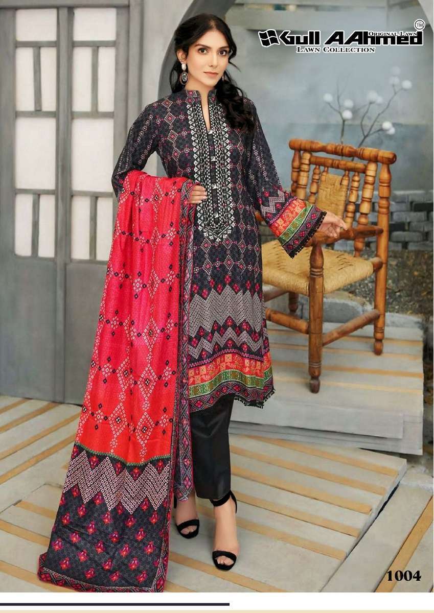 Gull Ahmed Zarqash – Embroidery Lawn Collection