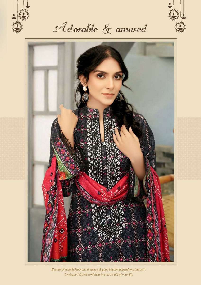 Gull Ahmed Zarqash – Embroidery Lawn Collection