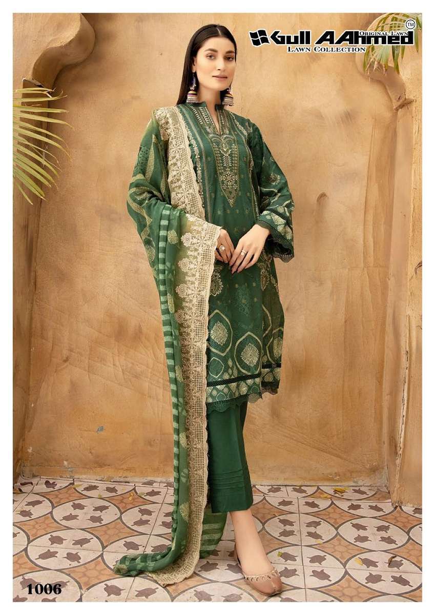 Gull Ahmed Zarqash – Embroidery Lawn Collection