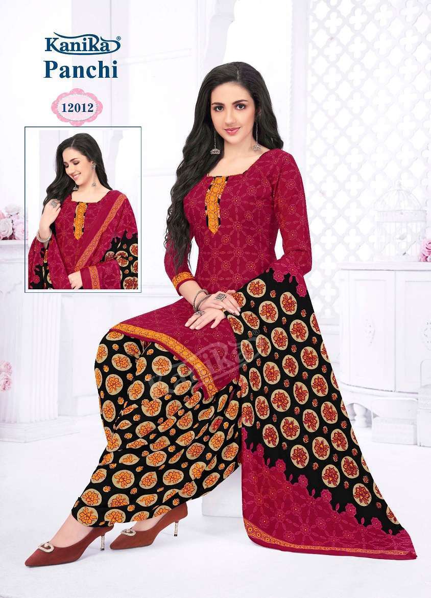 Kanika Panchi Vol-12 - Readymade With Inner 