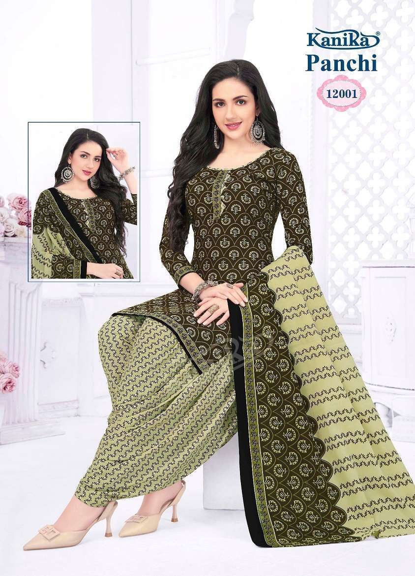 Kanika Panchi Vol-12 - Readymade With Inner 
